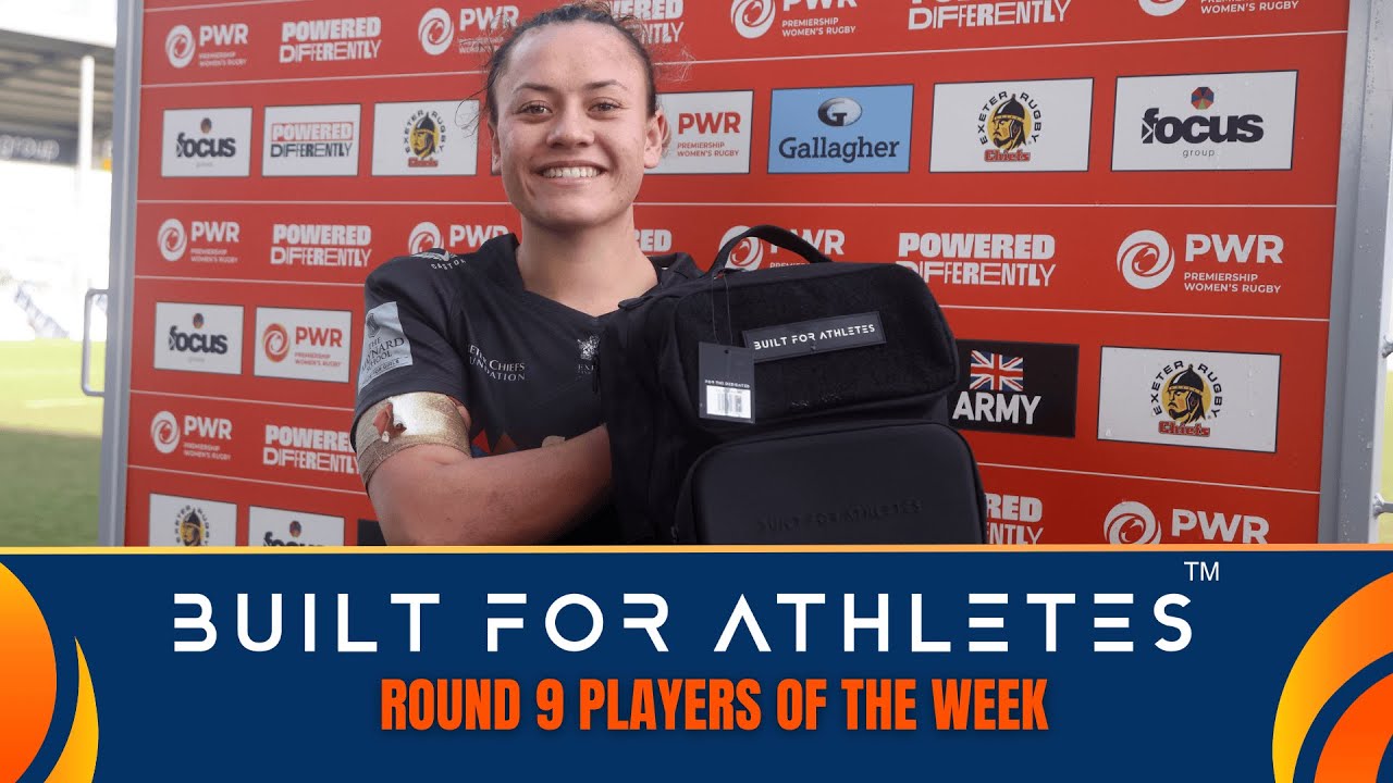 Built For Athletes Players of the Week | Round 9 | Premiership Women's Rugby