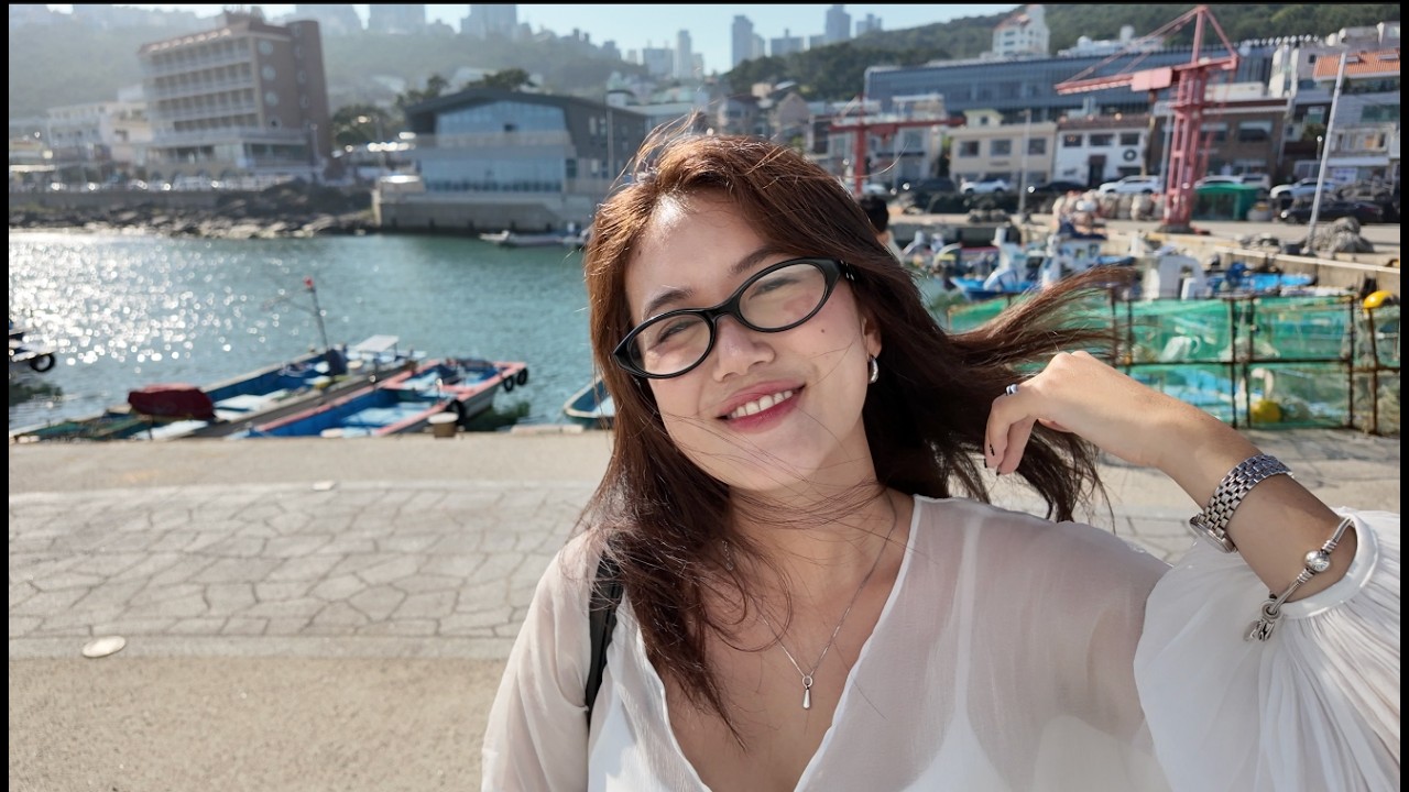 mùa hè ở Busan đẹp hơn cả phim Hàn 𖤓 ⋆˚࿔  lần đầu đi Hàn Quốc