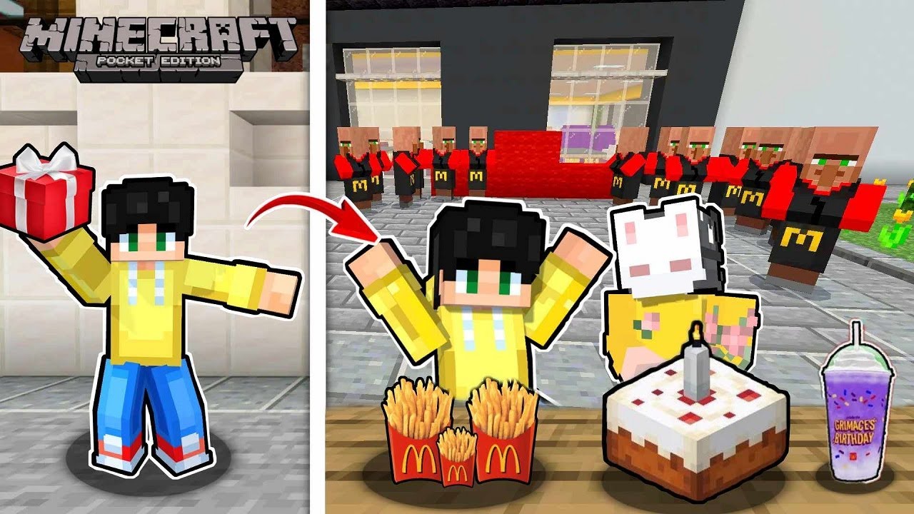 SURPRISE BIRTHDAY PARTY (KAIYAK) sa Minecraft PE