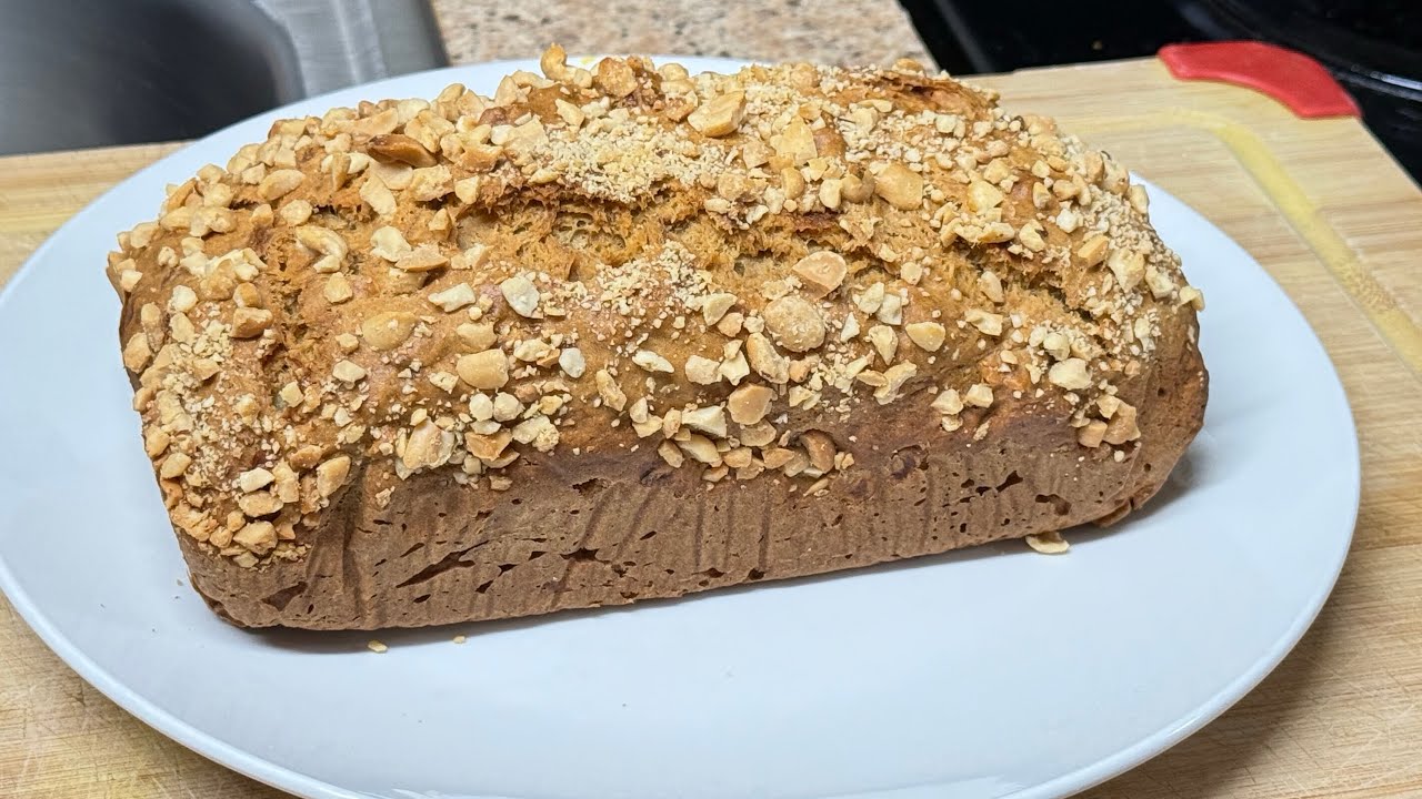 The Best Banana Bread with Peanut and coconut Crunch – Soft, Moist & Easy