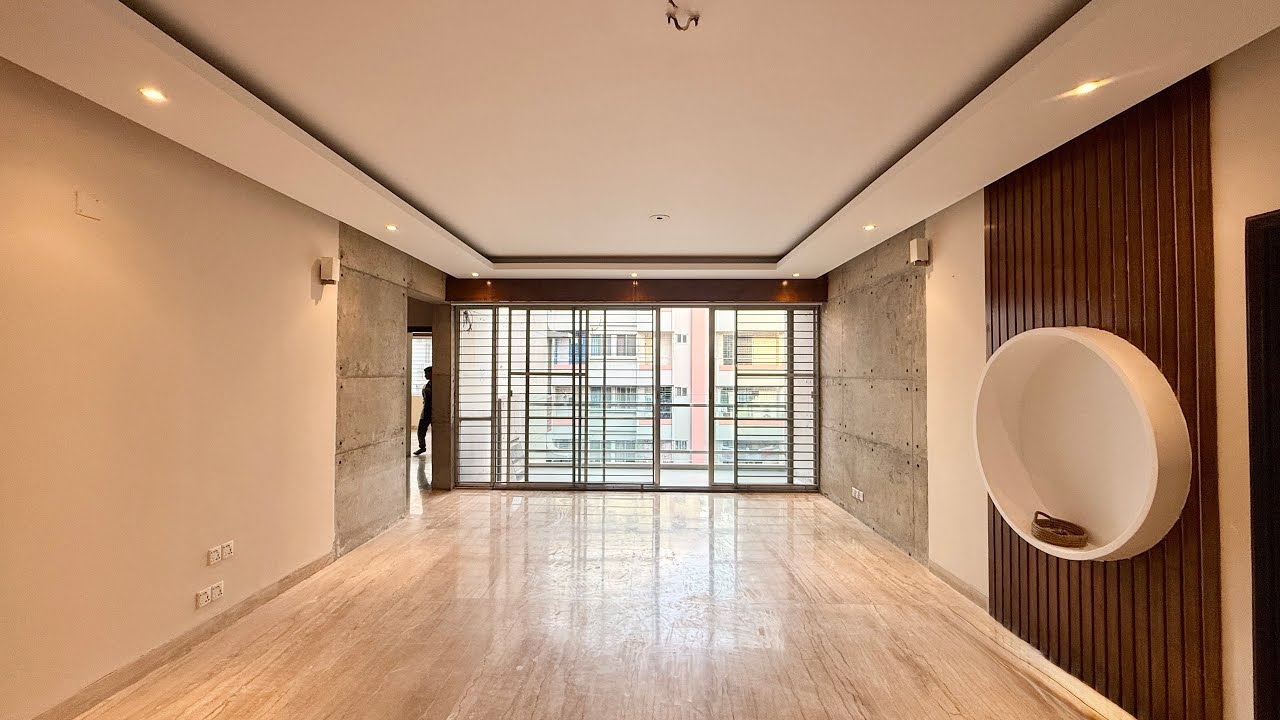 3500 sft new south face Semi furnished apartment rent available 3rd floor at Bashundhara R/A