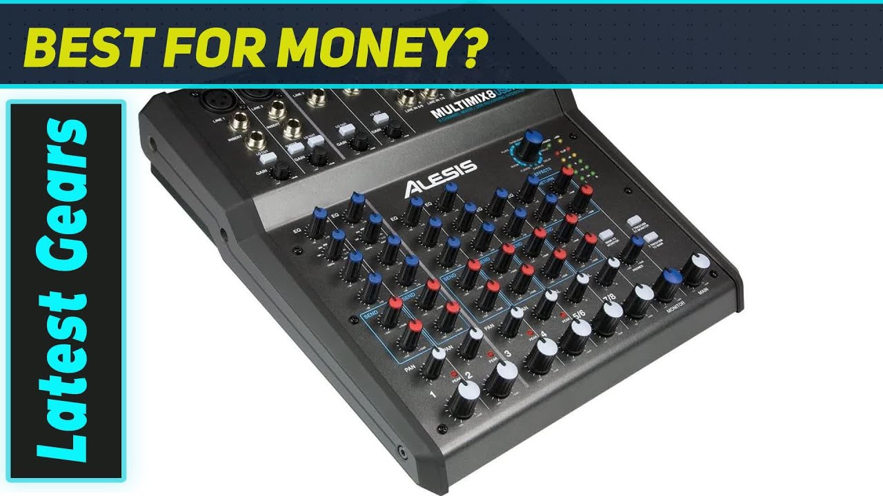 Alesis MultiMix 8 USB FX: Best for Studio AND Live?