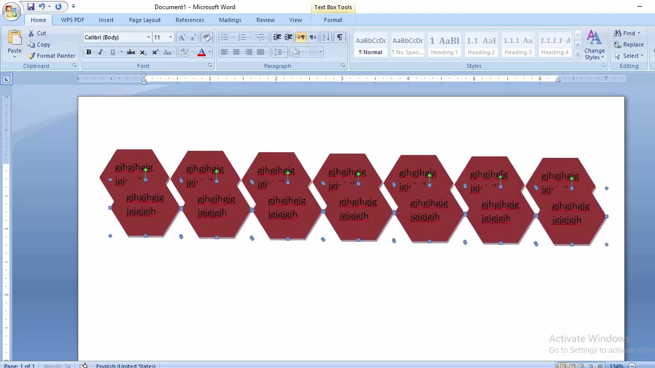 MS Word Shape Lecture