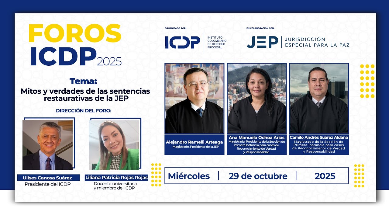 Mitos y verdades de las sentencias restaurativas de la JEP