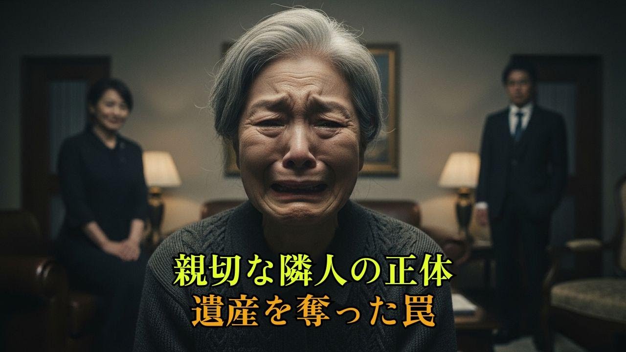 遺産3000万が消えた…優雅な72歳を襲った隣人の恐ろしい正体