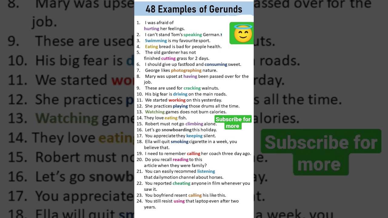 Gerund Sentence for daily Use #viral #short #shortviralvideo #viralshortsvideos #aleenarais #virals