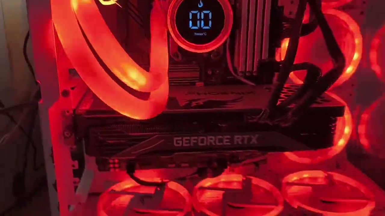 Teste furmark rtx 3080 gainward Phoenix almmarcelino