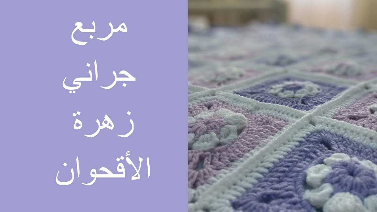 كروشيه طريقة عمل زهرة الأقحوان ( Daisy  ) خطوة بخطوة