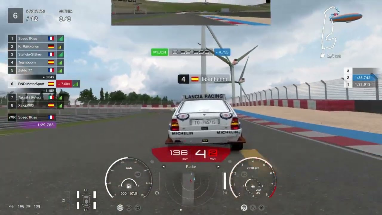 Gran Turismo 7|Daily Race A|Sardegna - Road Truck - B|Lancia Delta HF Integrale Rally Car