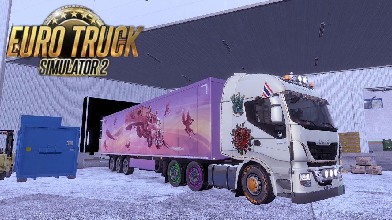 EuroTruck Simulator 2 ไทย Valentine Event 2026 วิ่งให้ครบ 14 งาน แล้วรอรับของ #ats #ets2
