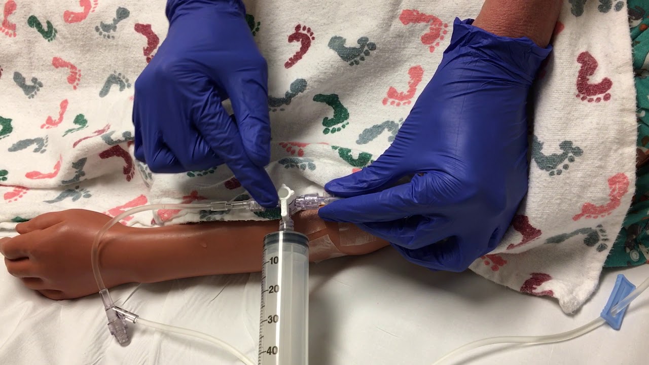 Push-Pull Method for Pediatric Fluid Administration.