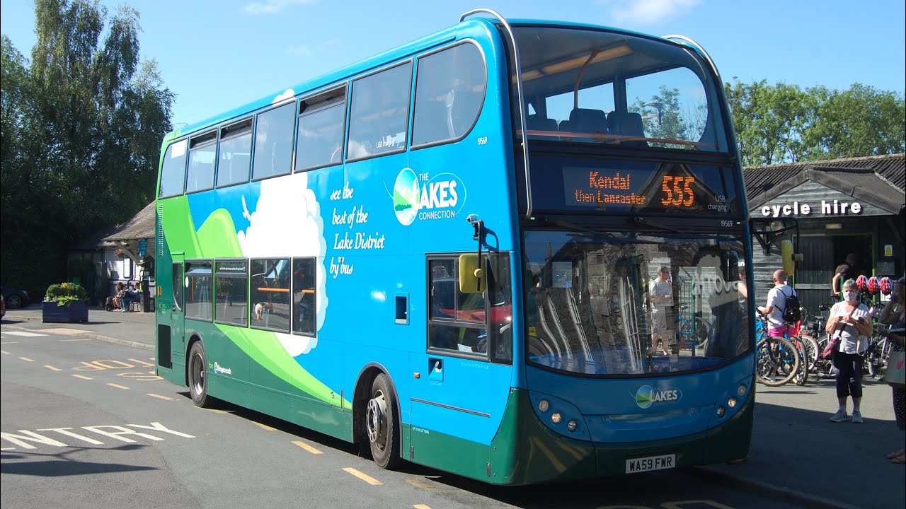 Insane Thrash: Stagecoach Cumbria & North Lancs 19569 (WA59FWR) Dennis Trident 2/Enviro 400