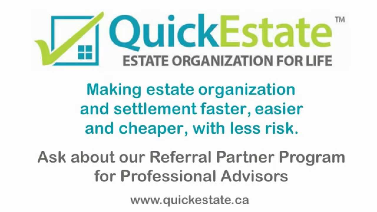 QuickEstate - Estate Organization for Life