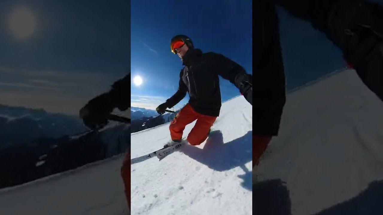 Telemark Carving with Insta360 One X2