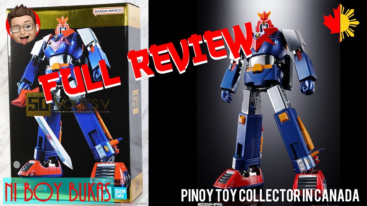 Voltes V Soul of Chogokin GX-31SP — версия к 50-летию CHOGOKIN — ПОЛНЫЙ ОБЗОР #soc #gx31sp