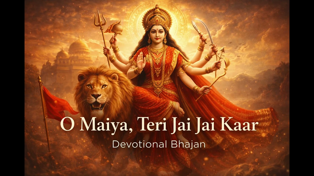 O Maiya Teri Jai Jai Kaar 🙏 | Charno Mein Tere Sansaar | Devi Bhajan | Navratri Special