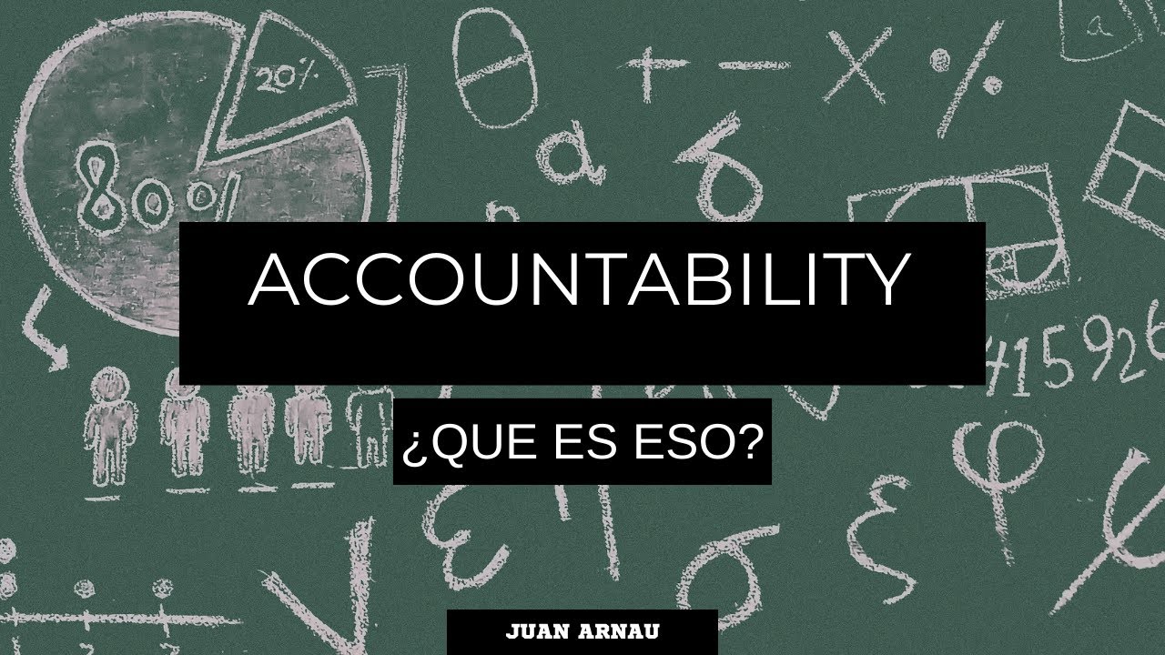 Explicación de Accountability en español