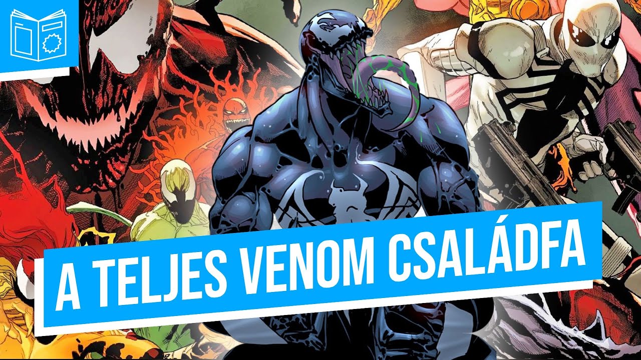 A teljes Venom családfa ⚫ Kibogozzuk a szimbióták kusza rokoni szálait 💬 GameStar