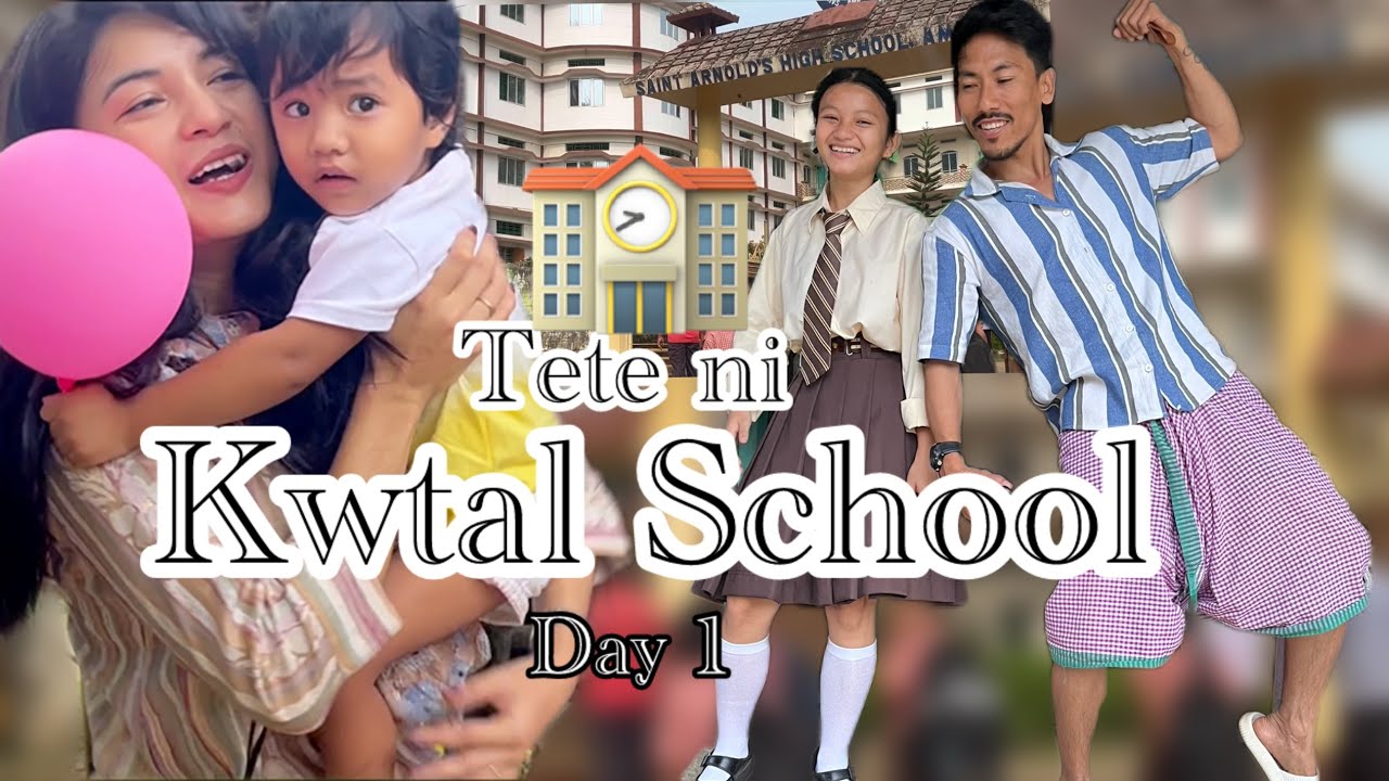 Tete ni School swlaikha || Bo school/ bwswk class || Biva & James video #lifestylevlog