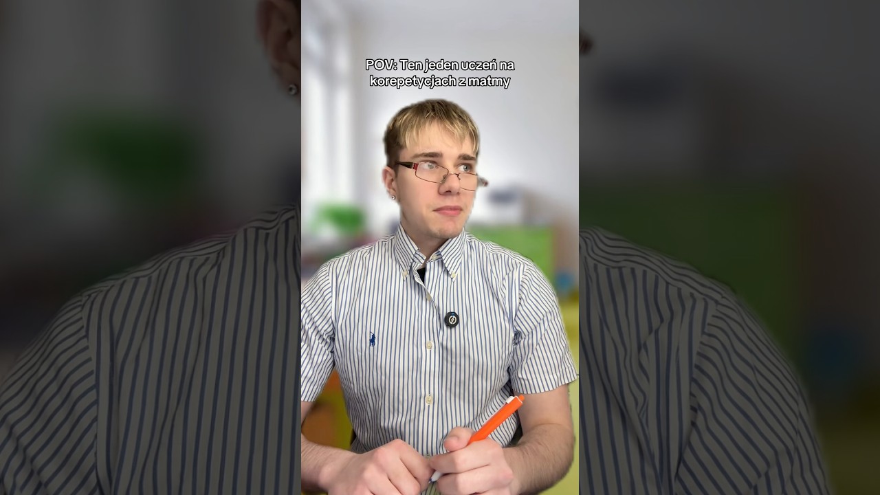 TEN JEDEN UCZEŃ NA KORKACH Z MATMY