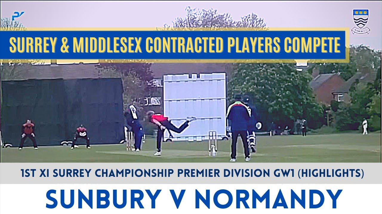HIGHLIGHTS!  Surrey Championship Premier Division GW1 - Sunbury v Normandy