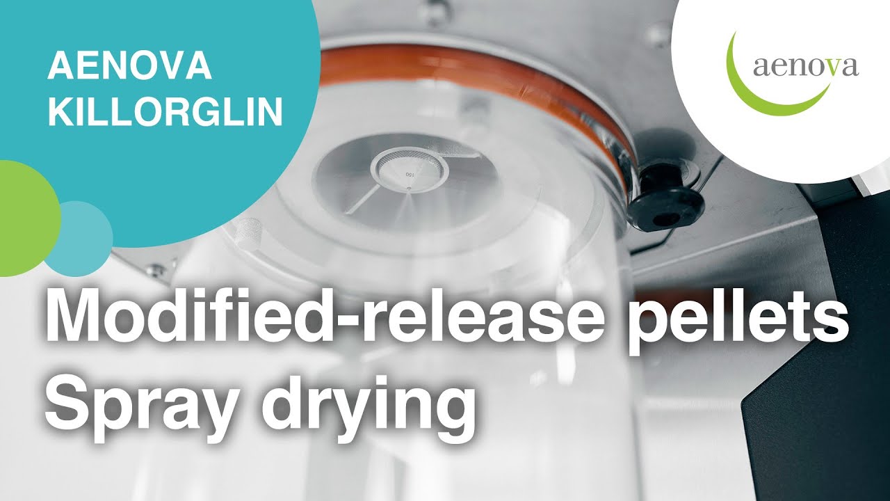 Aenova Site Killorglin: Spray Drying & Modified Release Pellets