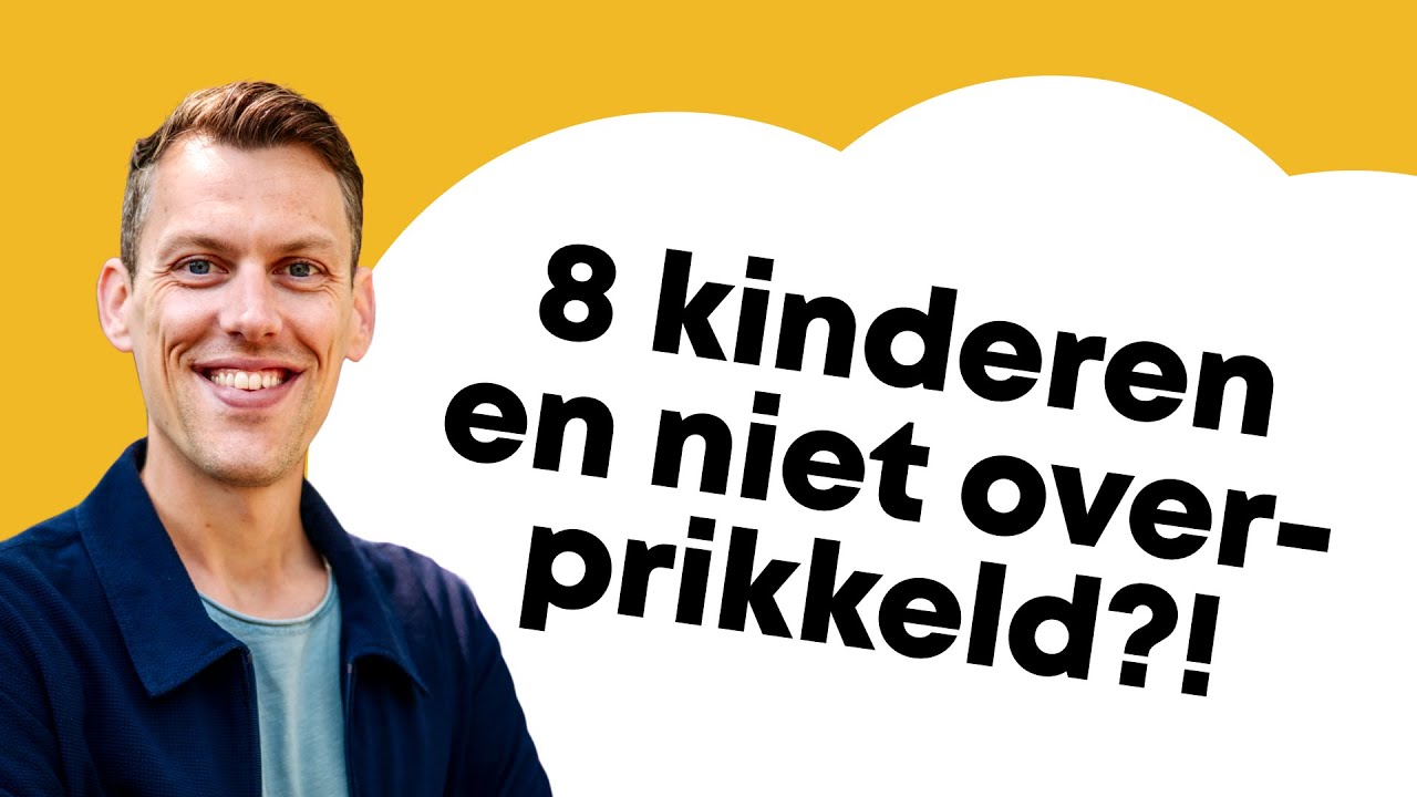 Acht kinderen en tóch niet overprikkeld?