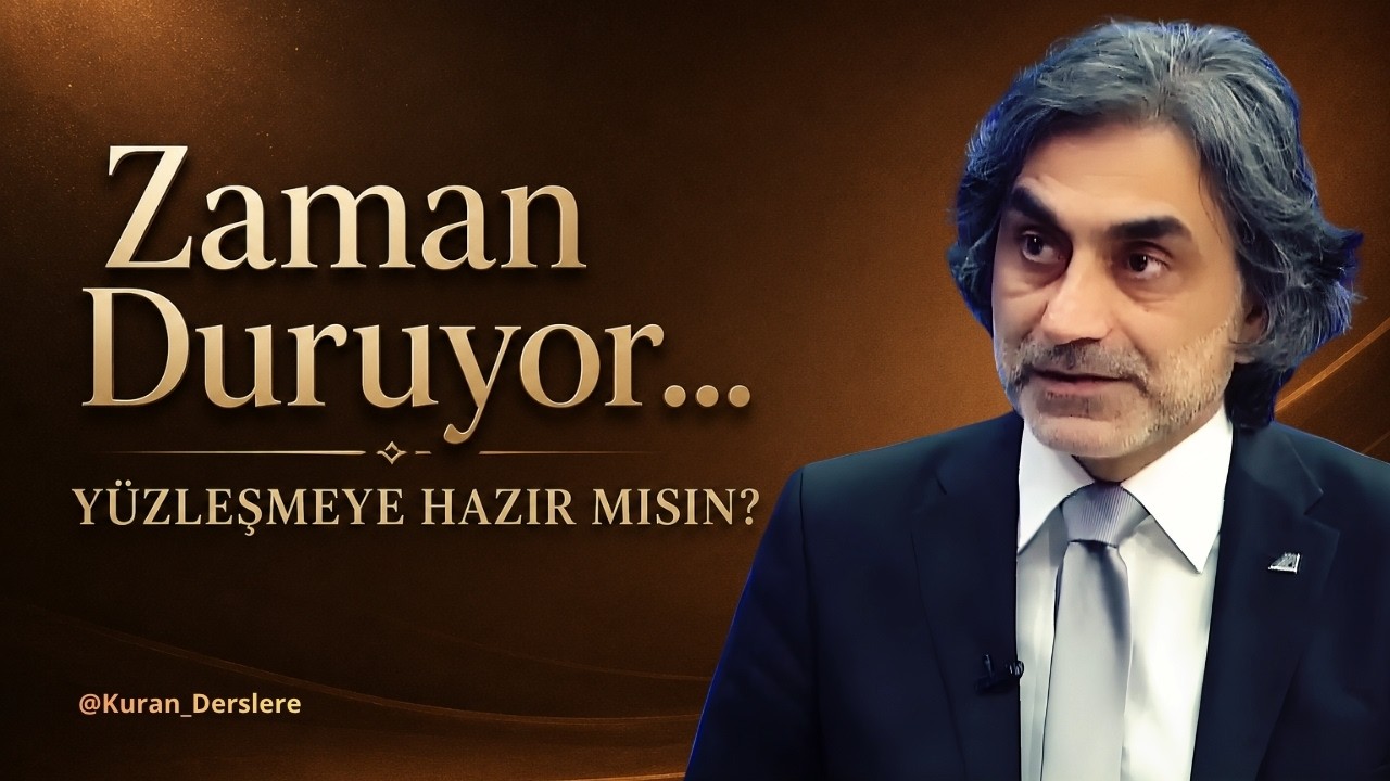 Zaman Duruyor... Yüzleşmeye Hazır mısın? @ProfHalisAydemir