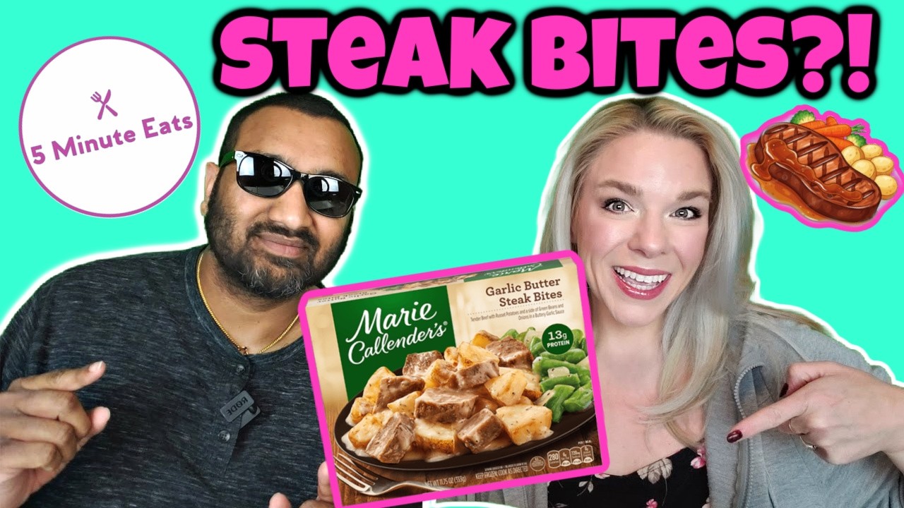 Обзор закусок из стейка с чесночным маслом от Marie Callender's