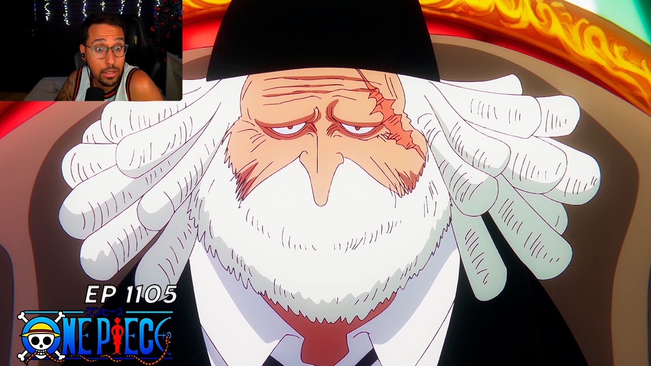 BRKK -  SÃO SATURNO FOI PARA EGGHEAD | One Piece EP 1105 ( EggHead )  React