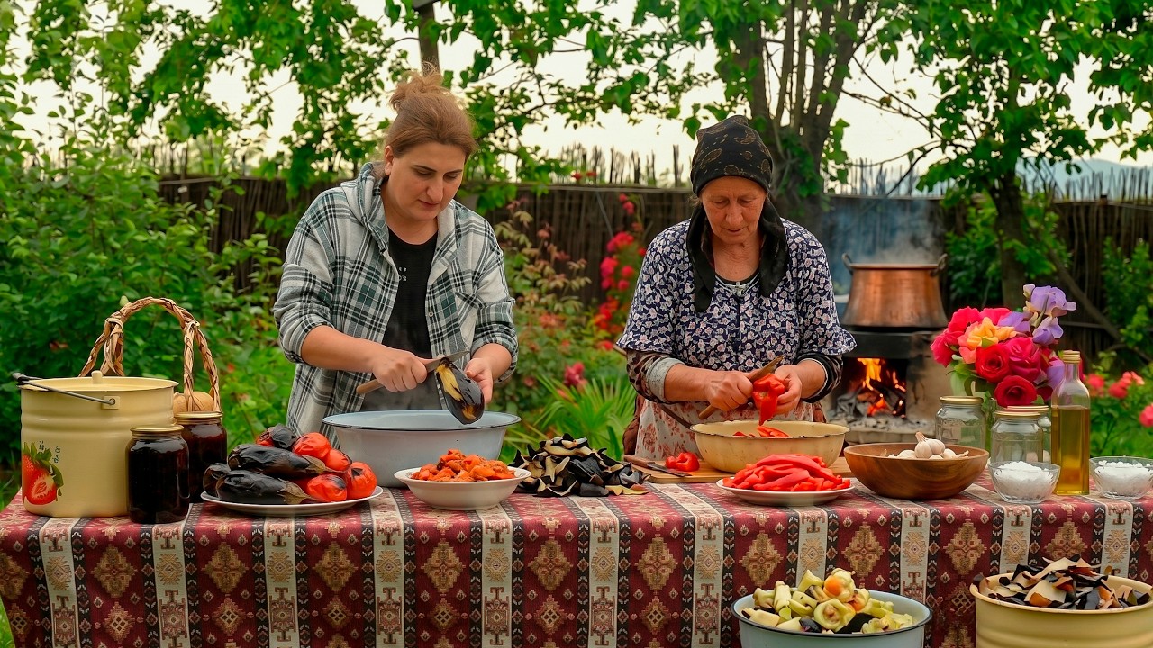 Celebrating Holy Kurban Bayram in the Mountains: Heartwarming Grandmas' Reunion