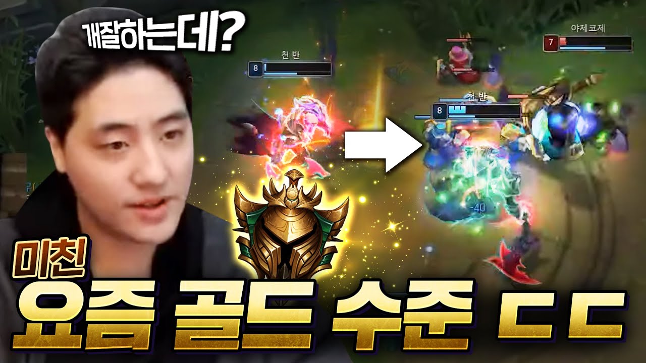 이게 골드라고? 이런분은 티어올리기 진짜 쉬울거에요