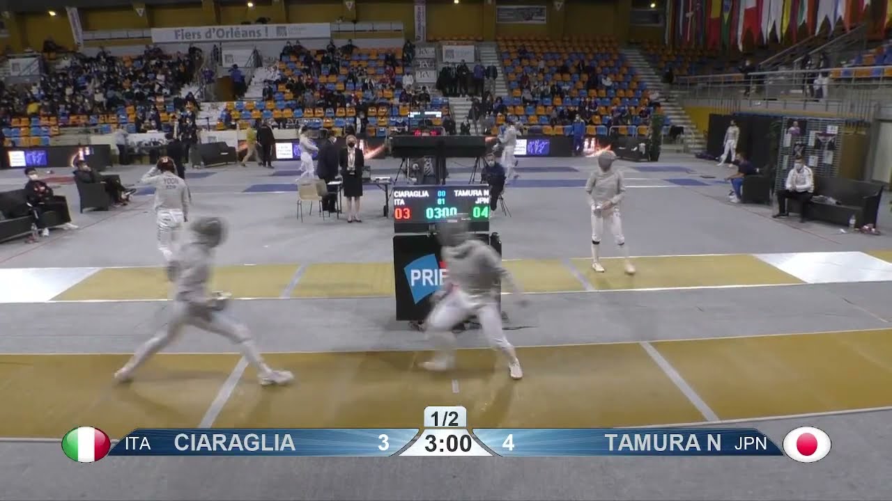 Orleans GP 2021 SWS - L64 - Ciaraglia ITA v Tamura JPN