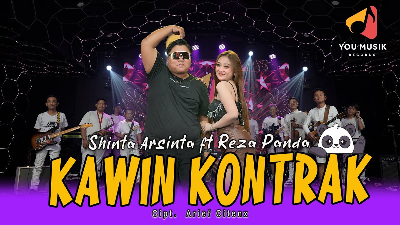 SHINTA ARSINTA ft. REZA PANDA - KAWIN KONTRAK | Akhire Aku Jatuh Cinta Temenan | Live Music Video