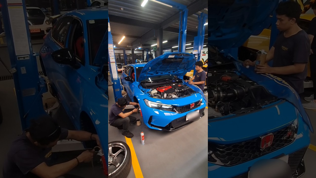 Honda Civic TypeR FL5 installs Project Mu (Steel Braided) brake lines w/ Ravenol DOT 5.1 brake fluid