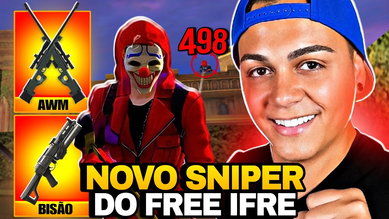 FREITAS DESTRUINDO NA SOLO RANKING, O MELHOR SNIPER DO FREE FIRE!? A PEAK MAIS SINISTRA d JOGO VEJAM
