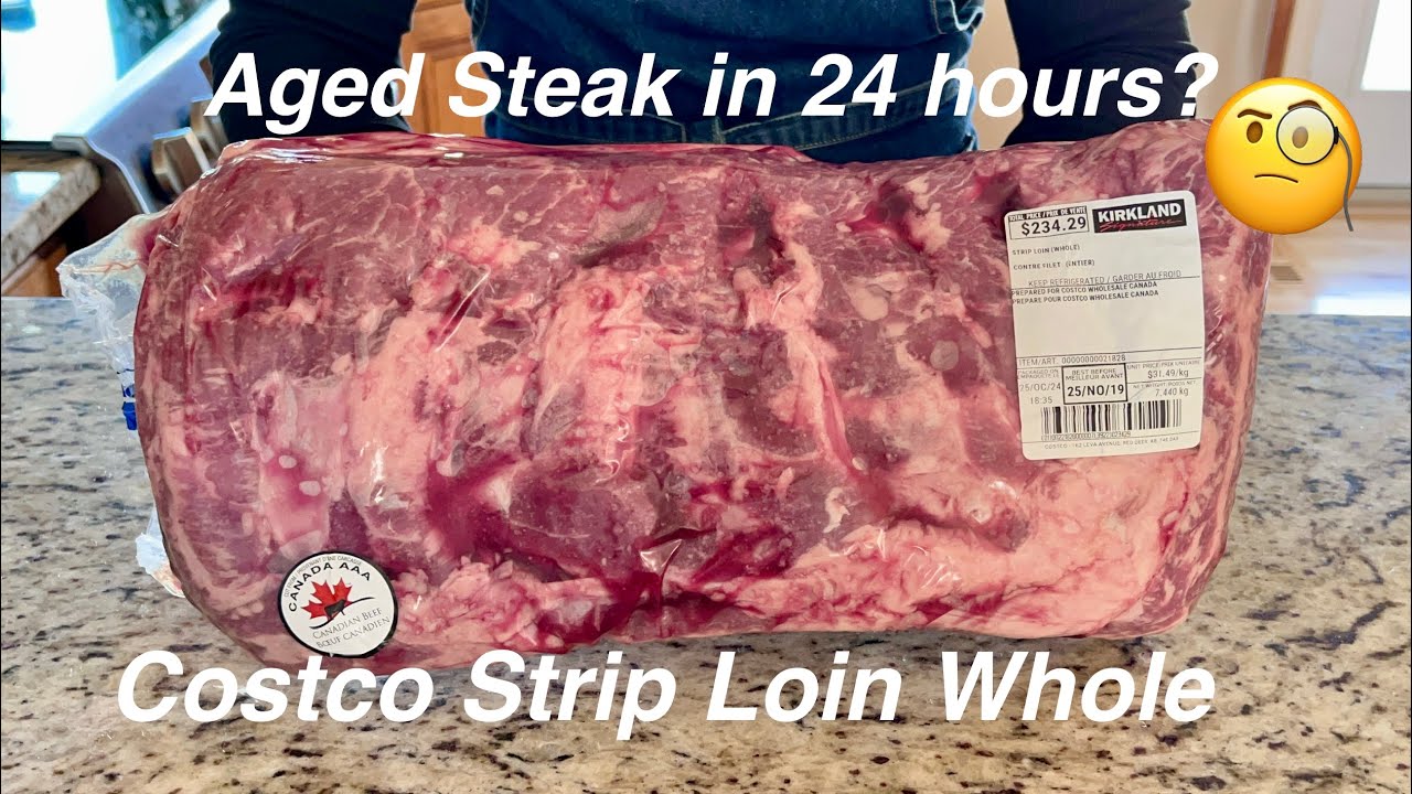 Costco Strip Loin Whole / Costco 2025 / Costco Beef / How To Break Down Strip Loin Whole / Steak 