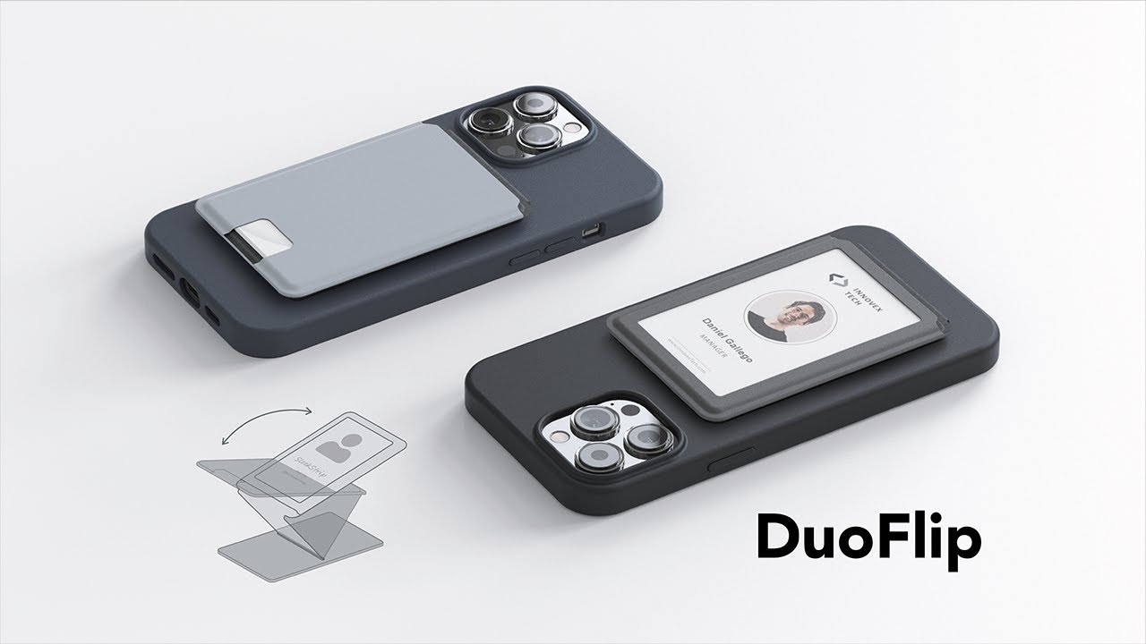 DuoFlip - MagSafe ID Card Holder (Full_VO_Caption) | SleekStrip