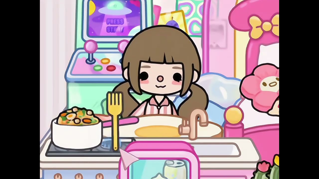 Toca Kawaii House Rainbow ꩜.ᐟ ⋆🍭ɞ˚‧｡⋆