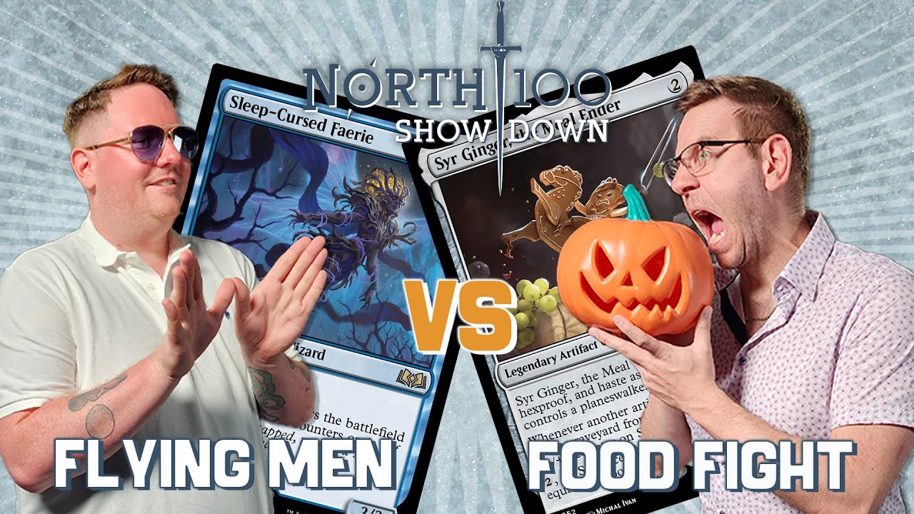 Flying Men vs FOOD FIGHT! || North 100 Showdown
