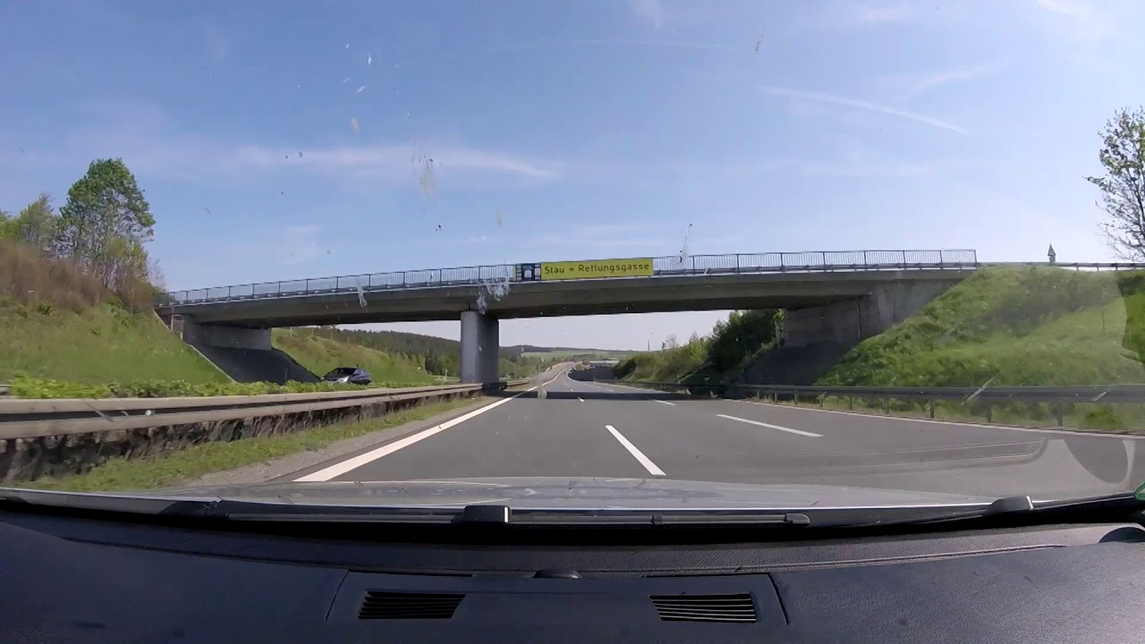A93 Dreieck Hochfranken - Neustadt an der Waldnaab (Richtung Regensburg)