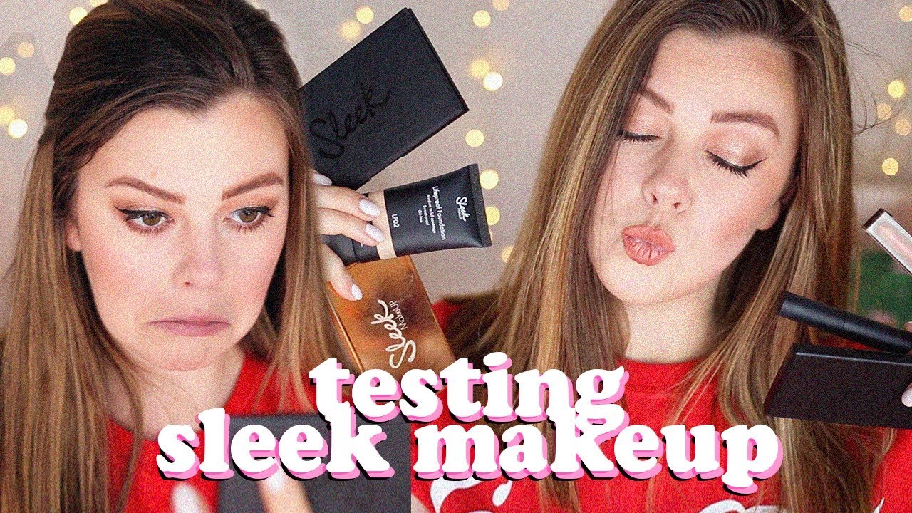 AVERAGE GIRL TRIES SLEEK MAKEUP - WHAT A ROLLERCOASTER | LUCY WOOD