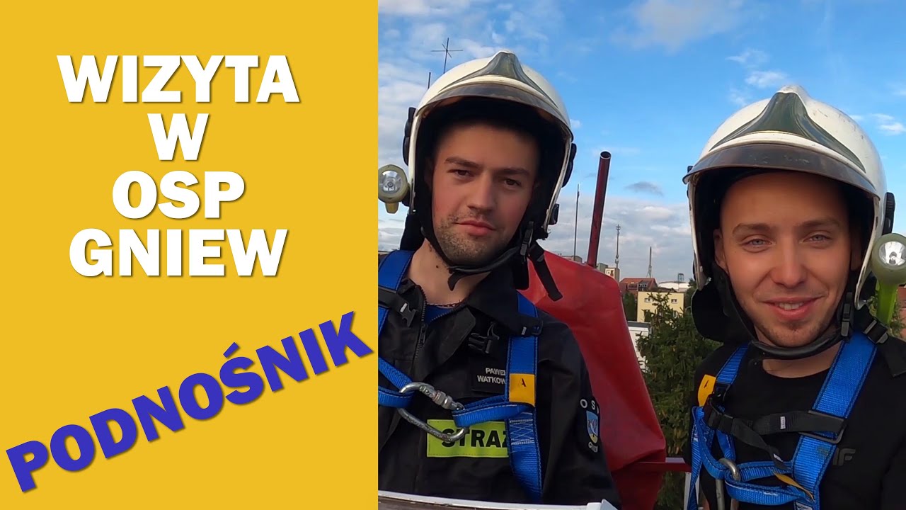 OSP GNIEW - WIZYTA | PODNOŚNIK