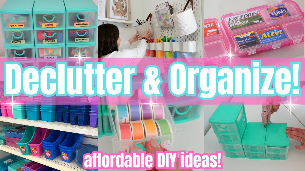 Easy Home Organization Ideas! Mom Life Organization! Declutter and Organize With Me