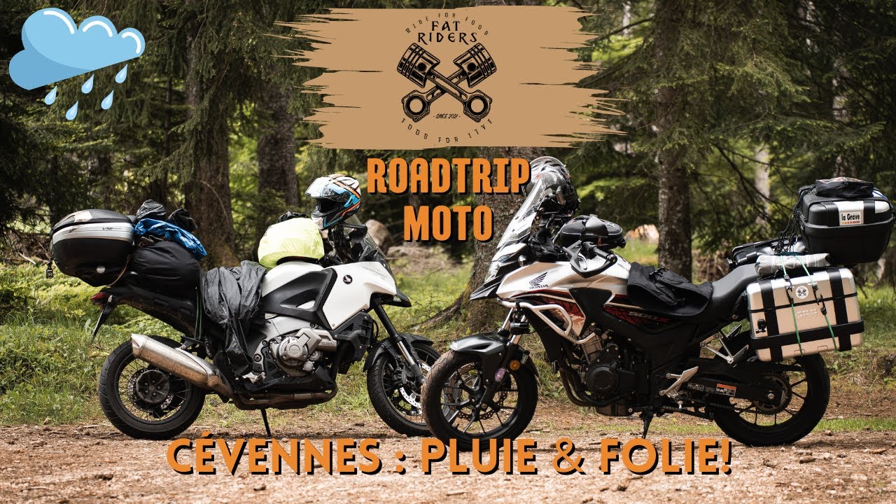 Pluie, Vannes, et Courbes : Notre Roadtrip Moto dans les Cévennes