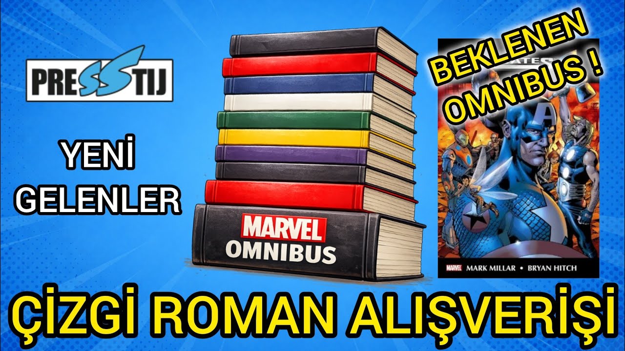 Ultimates Omnibus sonunda rafta! 📚 Absolute Power, DC All-In, Ghost Rider, FF & Artgerm Kapaklar