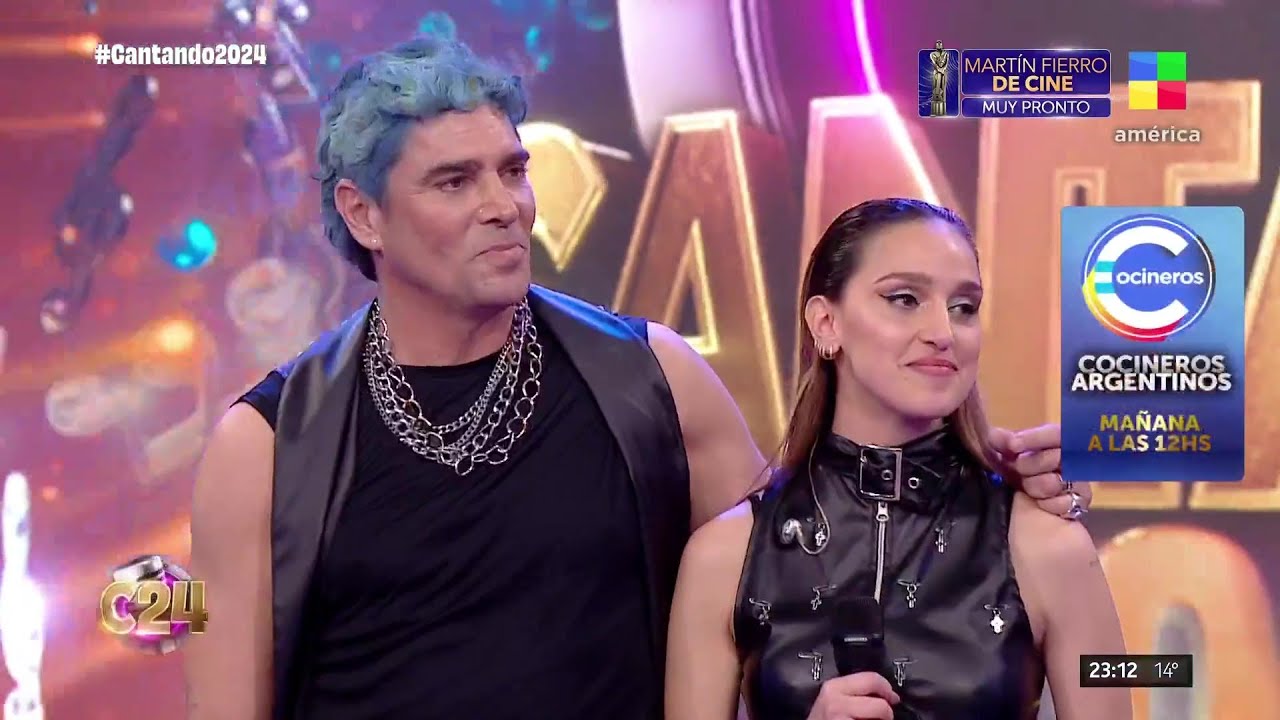 🔥 MATÍAS ALÉ volvió al Cantando de la mano de Martu Scigliano y cantaron 