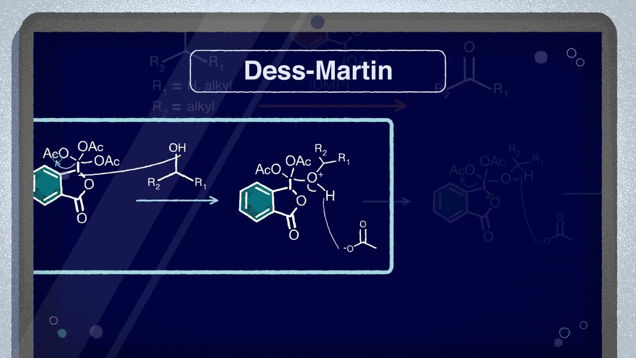 Dess-Martin Oxidation Reaction - Named Reactions in Organic Chemistry