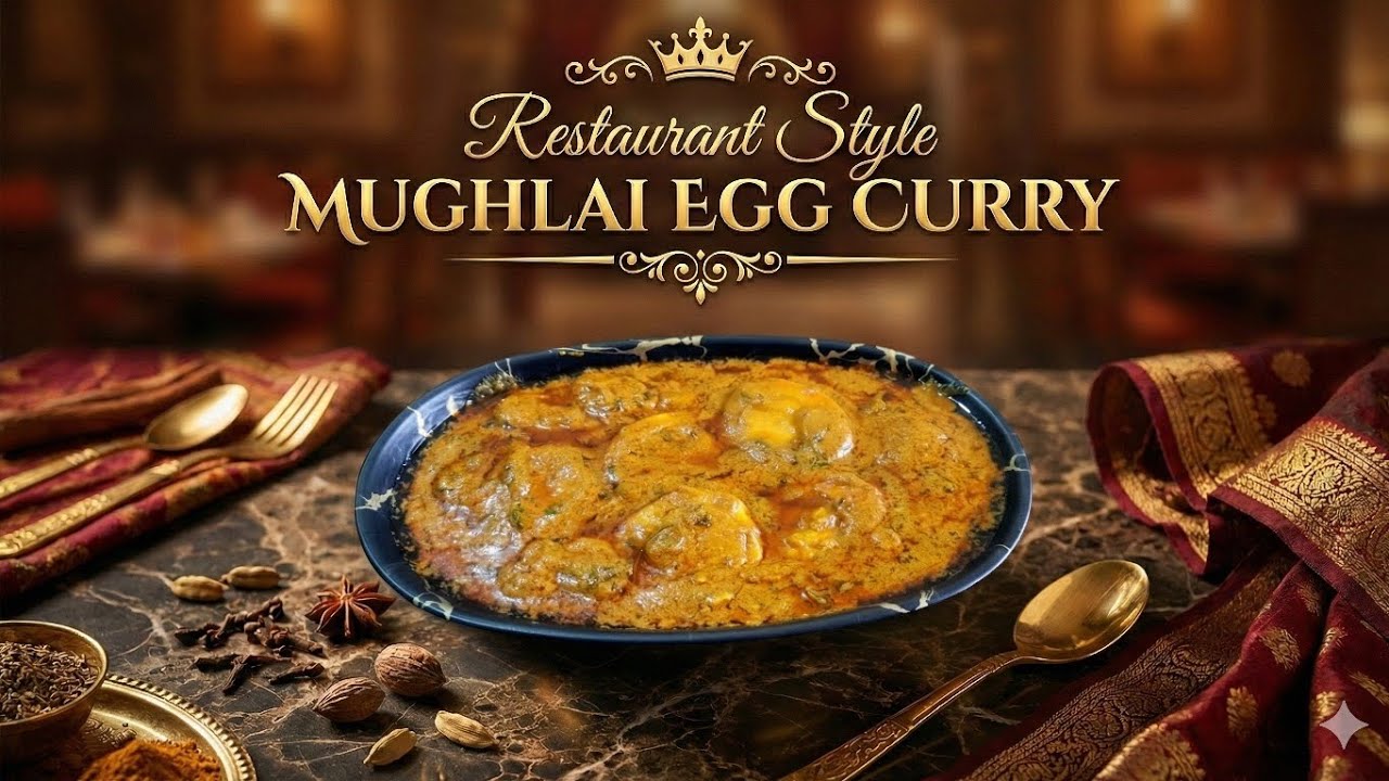 Restaurant style Mughlai Egg Curry | super creamy | super tasty | easy to cook | #viral #food #new