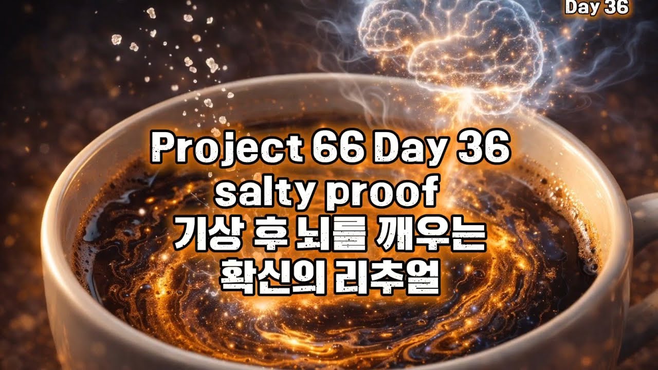 [Project 66 Day 36] 뇌와 몸. 솔티프루프로 싱크 맞추기 프로토콜